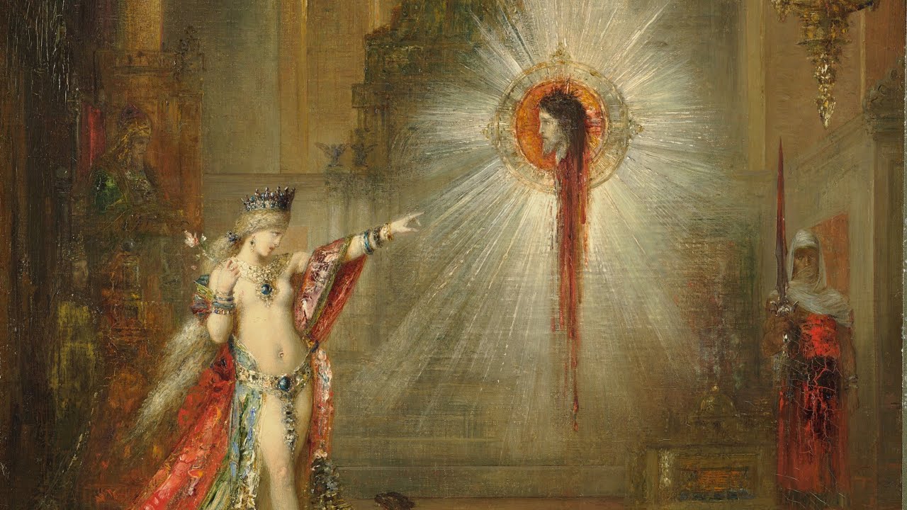 The Apparition (1877) by Gustave Moreau
