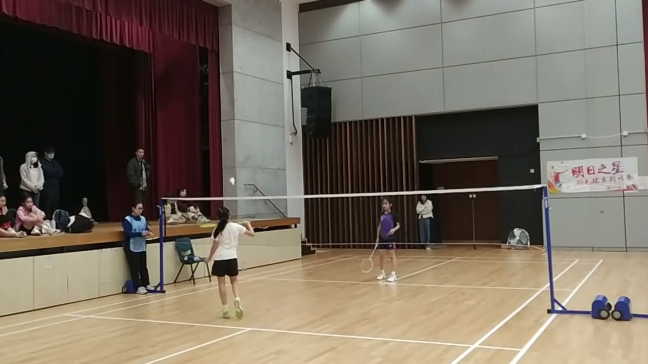 第十五屆明日之星青少年羽毛球公開賽女子單打片段6