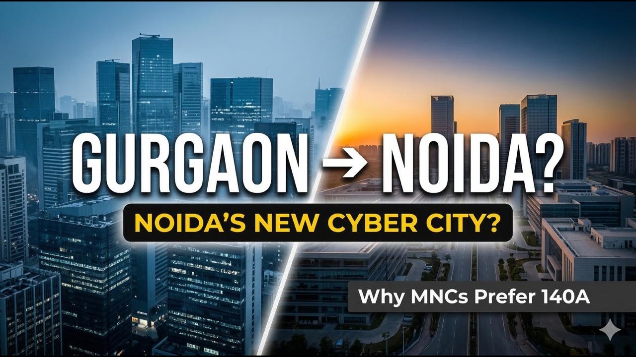 Why MNCs are Shifting from Gurgaon to Noida? | The Reality of Sector 140A
