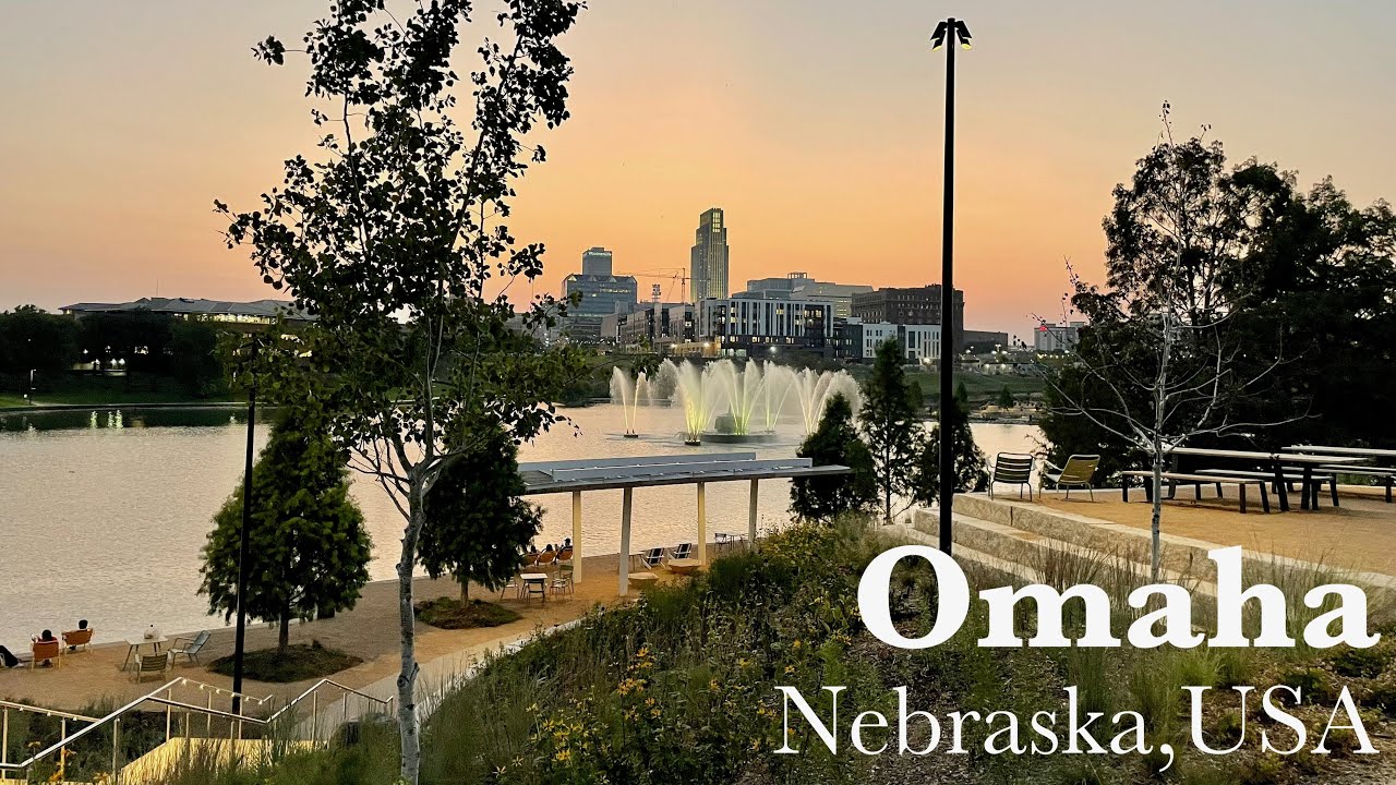 Omaha, USA 🇺🇸, Walking Tour [4K | 60fps]