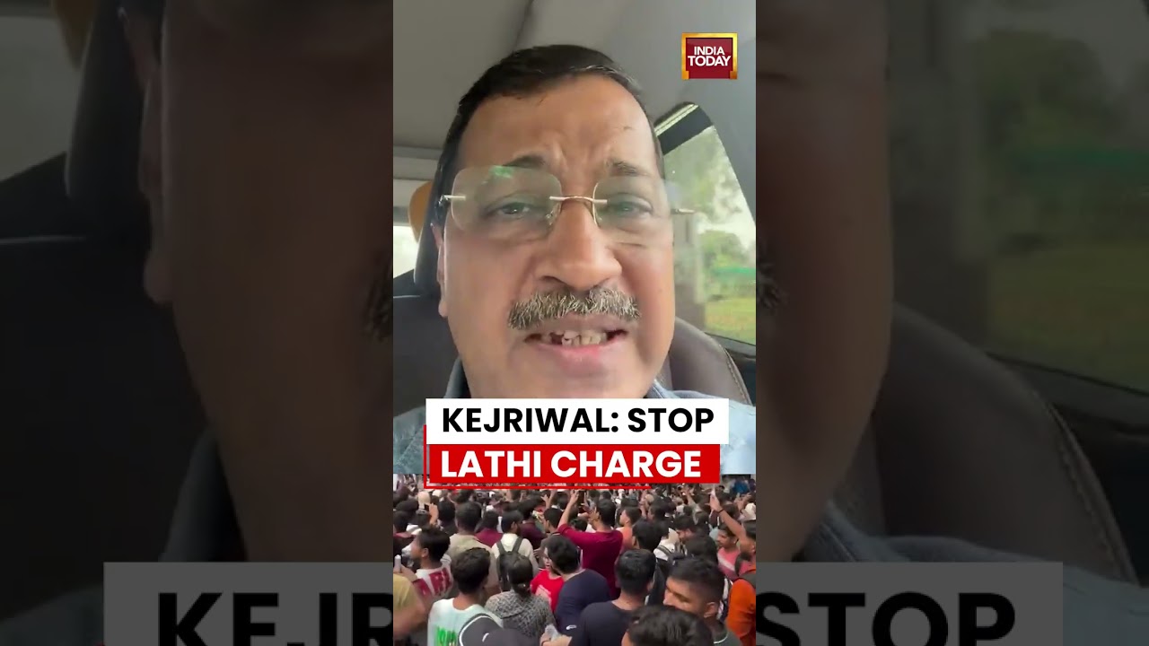Arvind Kejriwal Slams Govt Over Lathi Charge, Says 'Drop the Arrogance, Listen to the Youth'