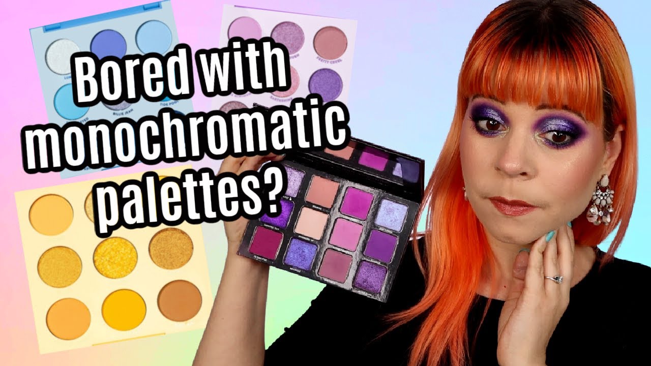 How to get more out of your monochromatic eyeshadow palettes!