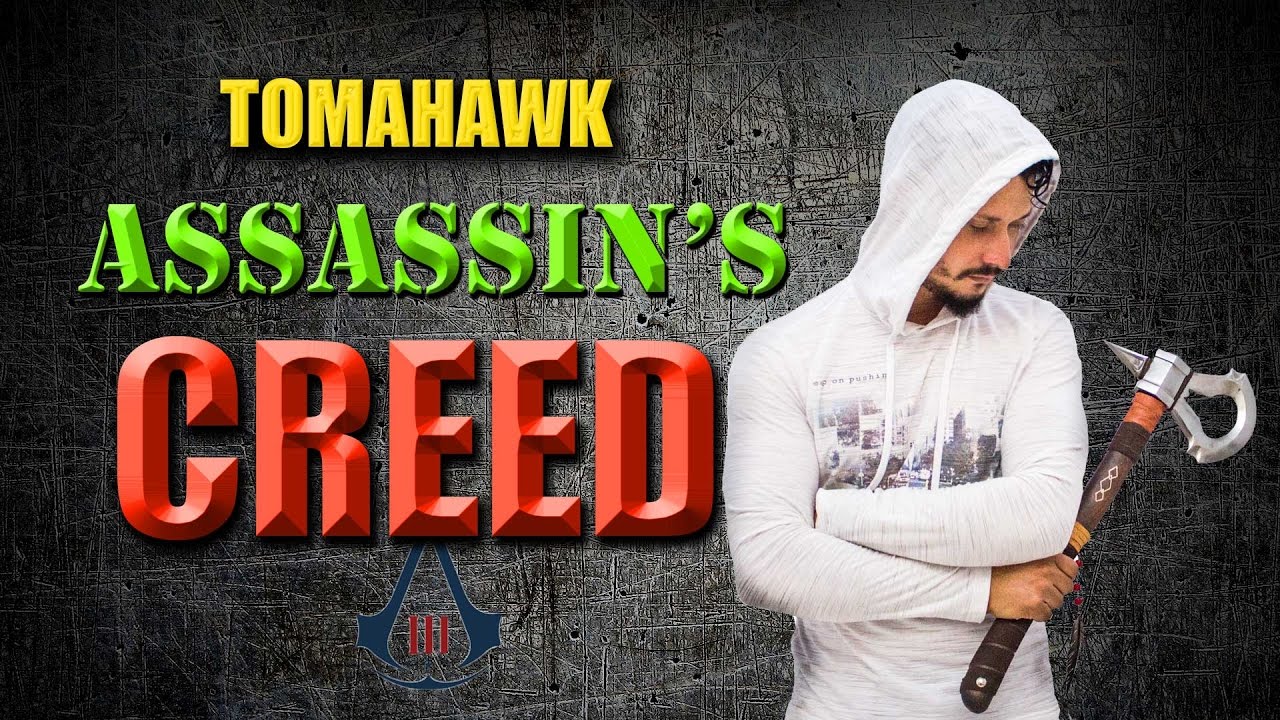 ASSASSIN'S CREED III - CONNOR's TOMAHAWK CONSTRUÇÃO E TESTE