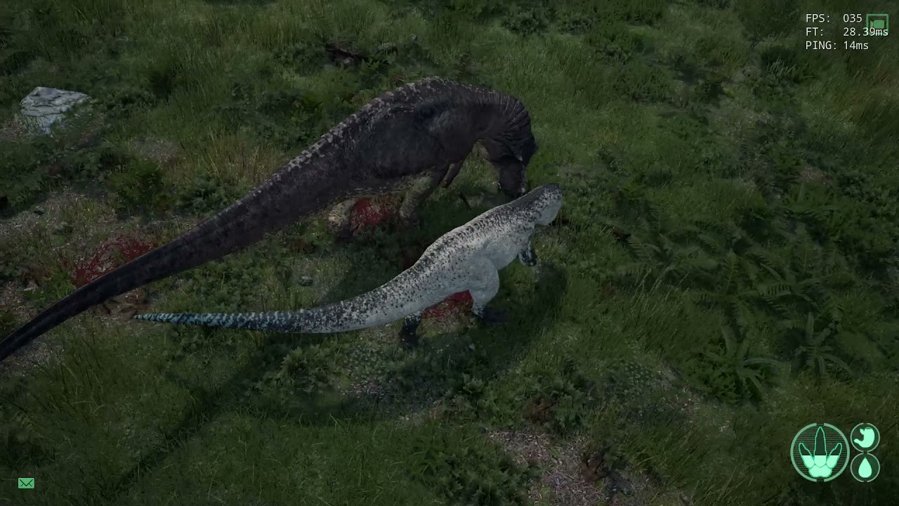Rex Trying To Take My FOOD - Allo vs Rex 1v1 - The Isle Legacy Gameplay