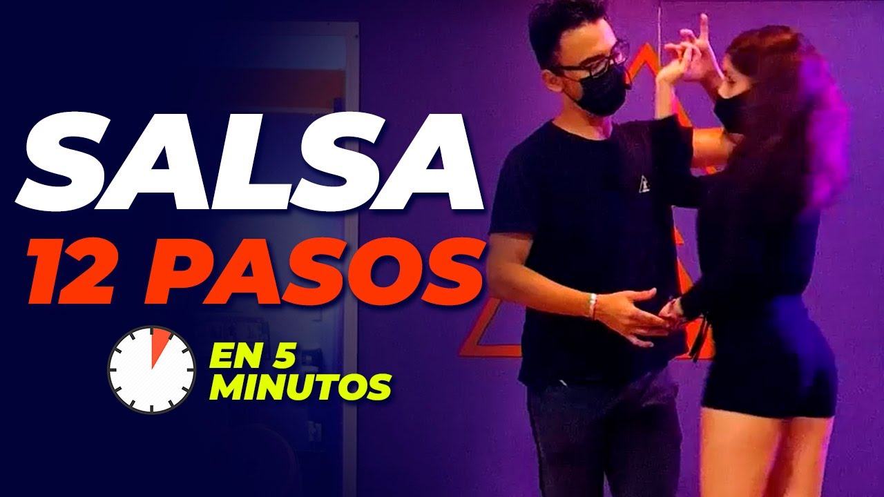 ¡12 pasos de #salsa en 5 minutos!