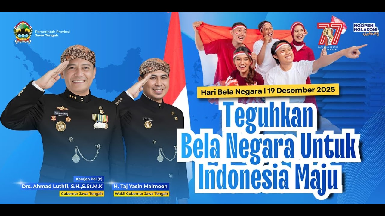 LIVE | UPACARA HARI BELA NEGARA KE-77 TAHUN 2025