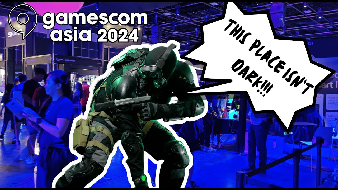 SAM FISHER in GamescomAsia 2024 (Day 2) [WALK TOUR] | Suntec City @ Singapore