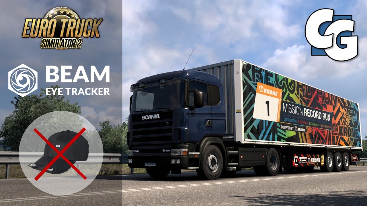 I switched from TrackIR to Beam Eye Tracker  - ETS2 - S03E06