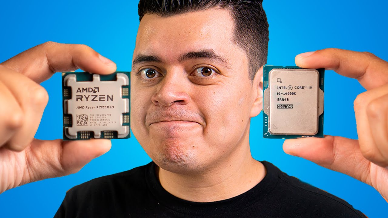 &iquest;Cu&aacute;l es el Procesador M&Aacute;S R&Aacute;PIDO del Mercado? Comparativa Intel i9 14900k vs AMD R9 7950x3D