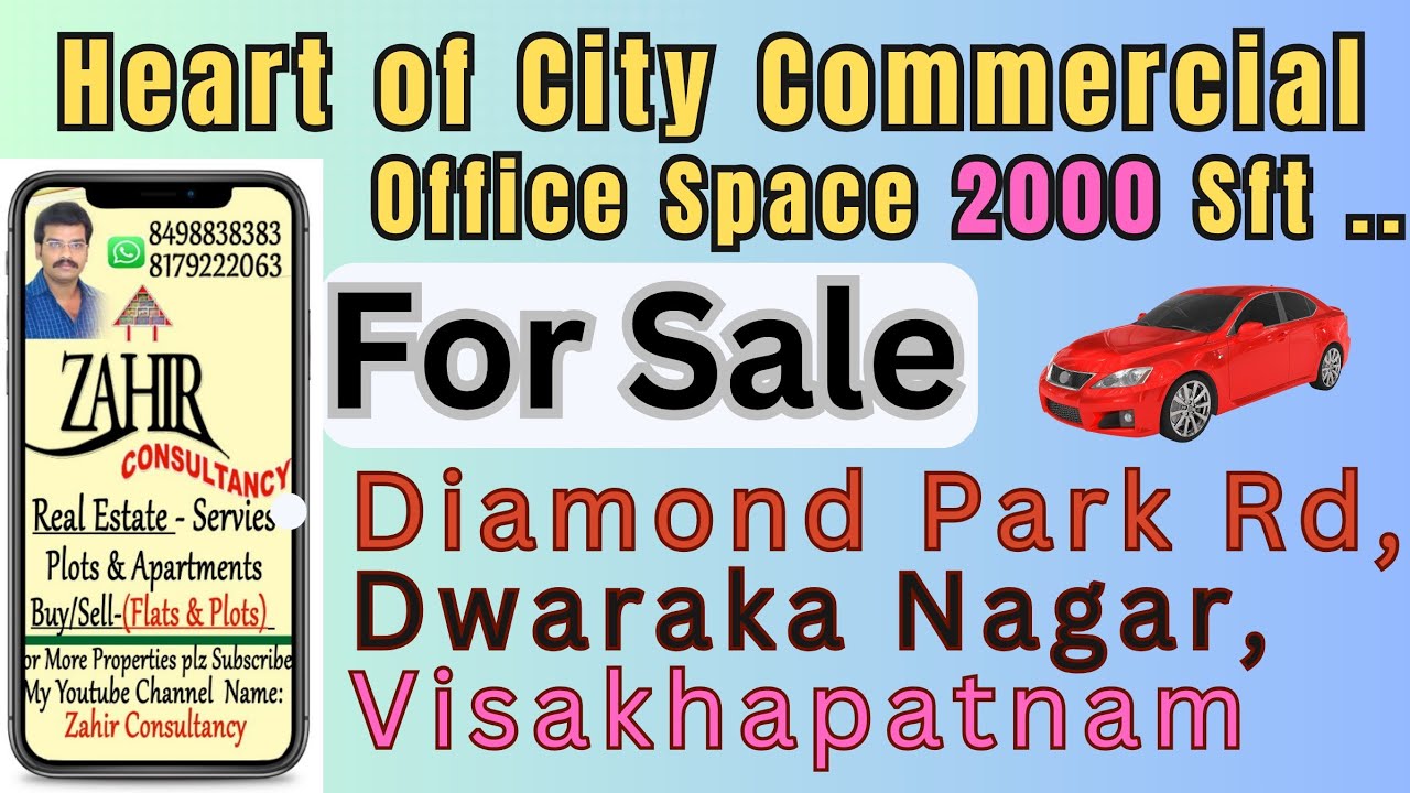 🆔-712 || Dwarka nagar Commercial office space for sale || office space for sale in visakhapatnam
