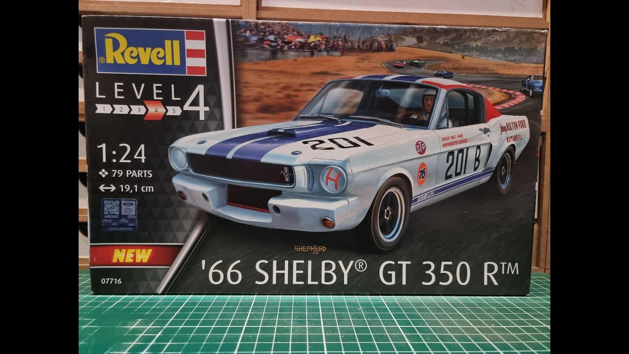Revell 1 24 масштаб 66 Shelby GT350R