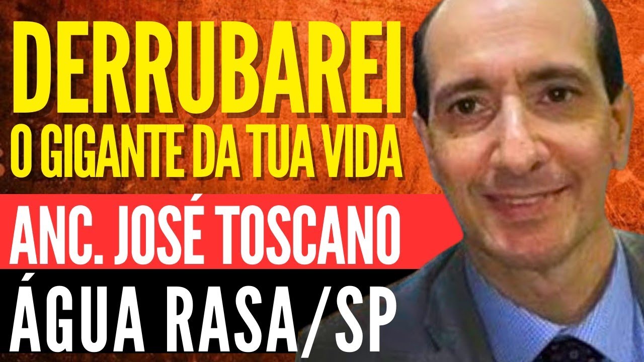 CCB: Palavra de VITÓRIA para sua VIDA! IMPERDÍVEL! Samuel 17 Água Rasa/SP Anc. José Luiz Toscano