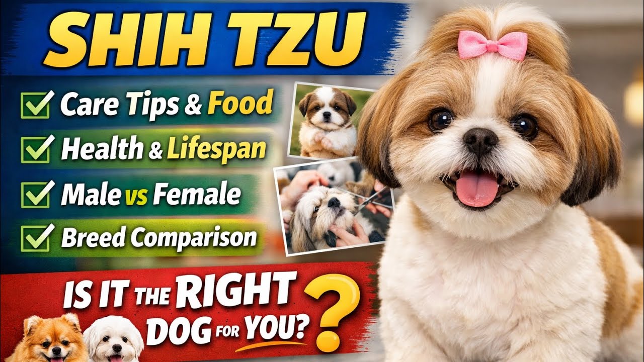 Shih Tzu Dog: Complete Guide | Care, Health, Lifespan, Food & Is It Right for You?