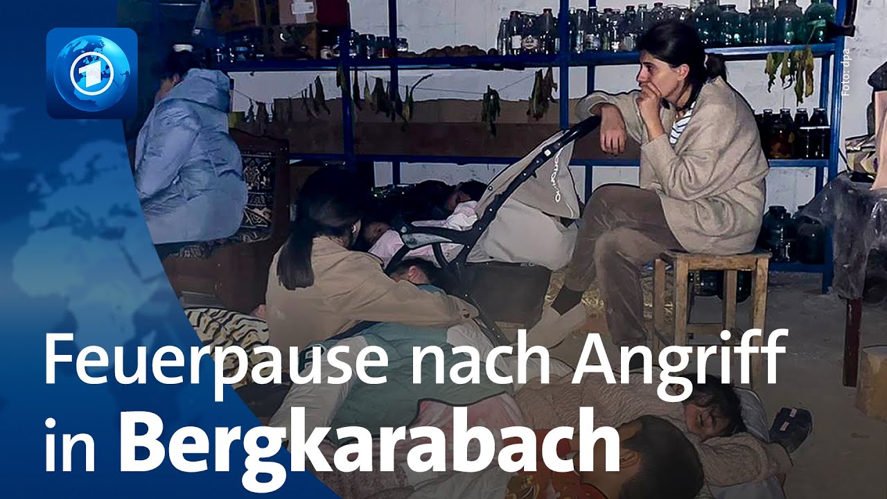 Feuerpause nach Angriff auf Bergkarabach