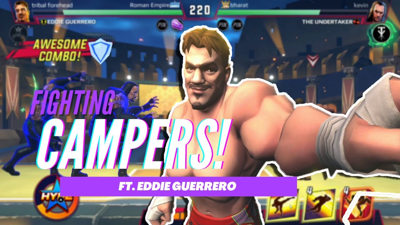 Fighting Campers in WWE Undefeated ft. Eddie Guerrero