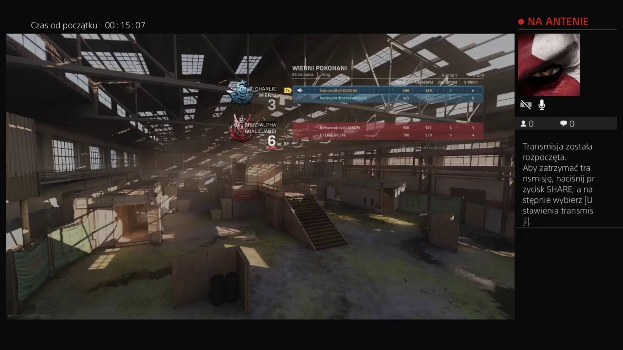Transmisja na żywo z PS4 użytkownika elmoro23