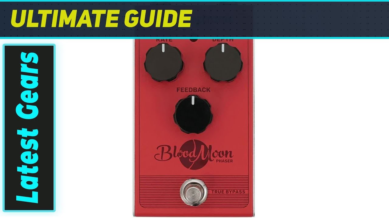 TC Electronic BLOOD MOON PHASER: Чистая аналоговая магия для вашего звука!