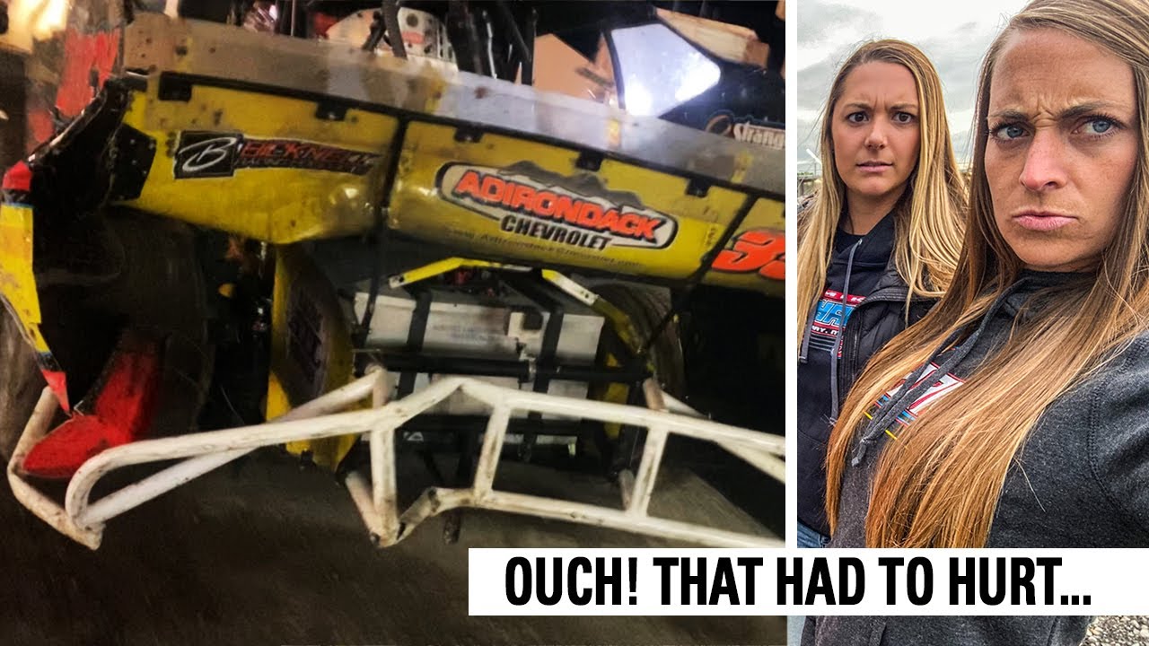 We Wrecked Hard At Fonda Speedway!