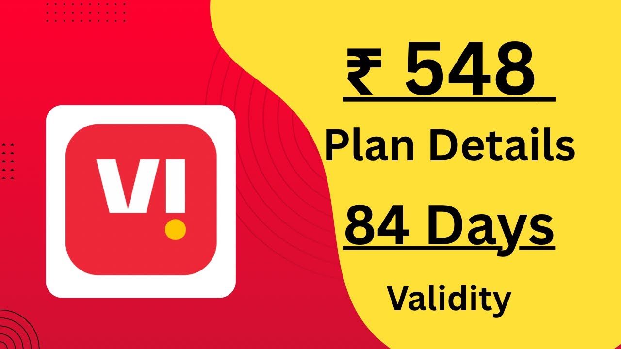 Buy Vi 84 Day plan at lowest price | The ₹548 PLAN that could SAVE VODAFONE IDEA