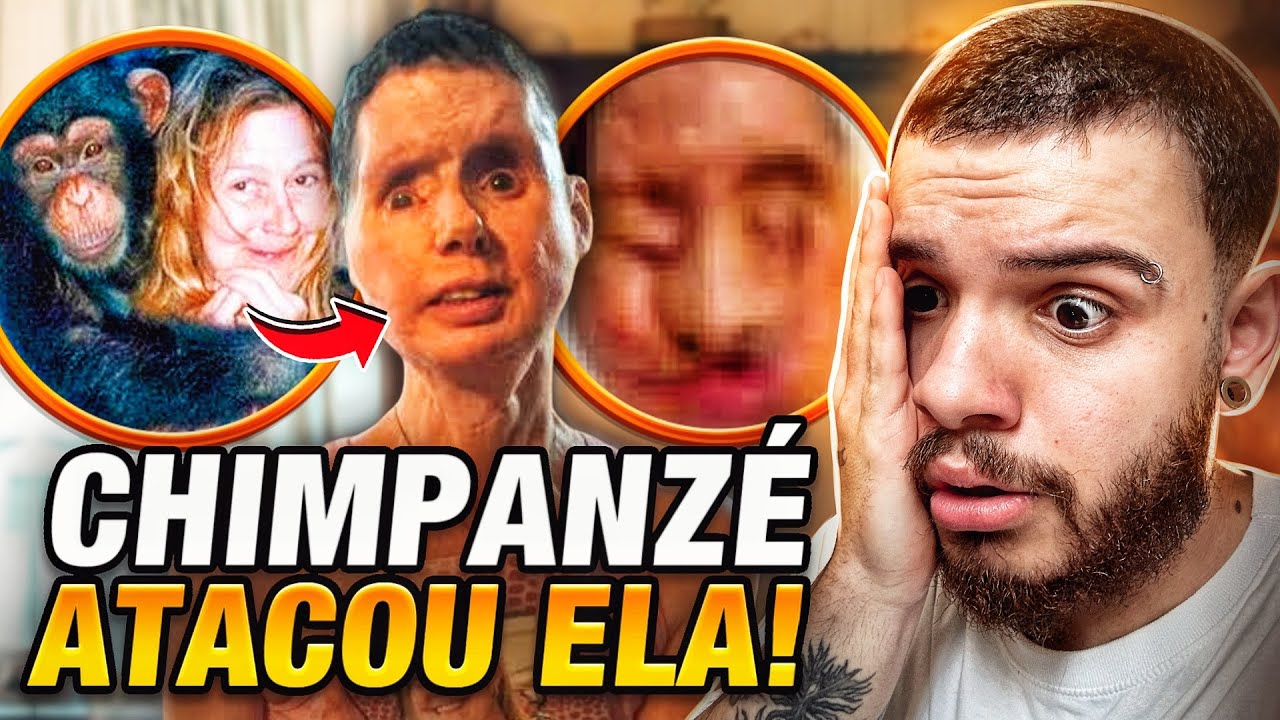 O BIZARRO CASO DO CHIMPANZÉ TRAVIS E CHARLA NASH - react Conto Fatos!