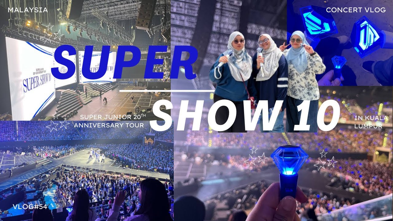 VLOG#54: SUPER JUNIOR SHOW IN KUALA LUMPUR💙!!🇲🇾| AXIATA ARENA | 2026