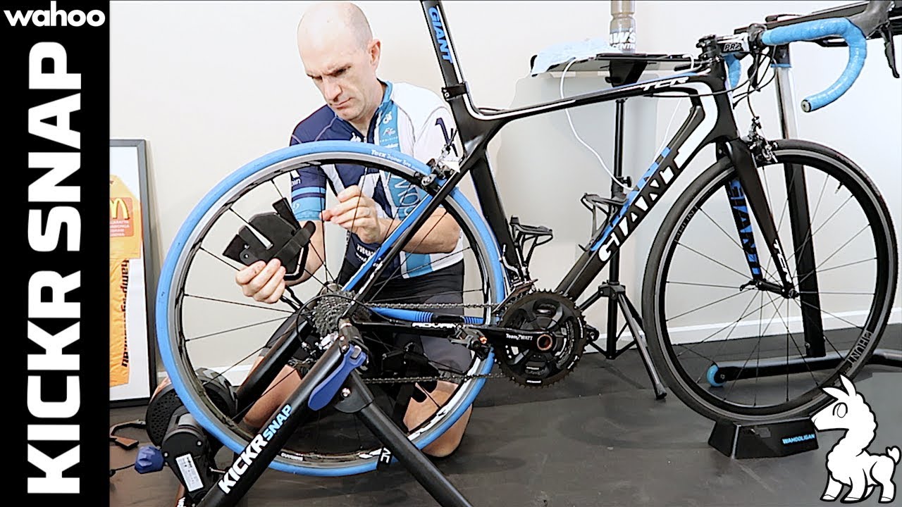 Lama Lab Test: Wahoo KICKR SNAP Smart Trainer // Weighted Wheel Test