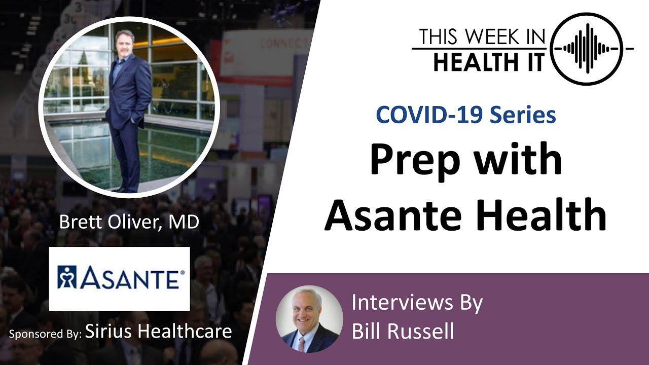 Health IT Coronavirus Prep with Asante Health