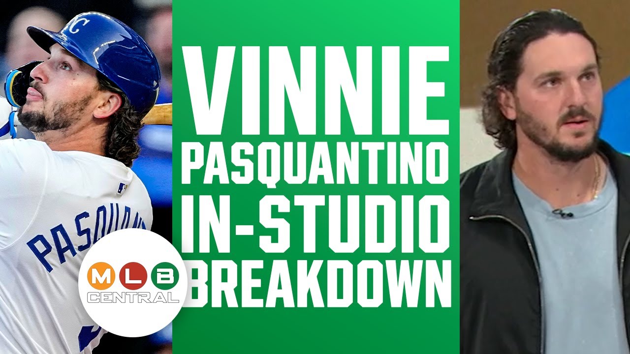 Vinnie Pasquantino joins in-studio to break down his approach | MLB Central