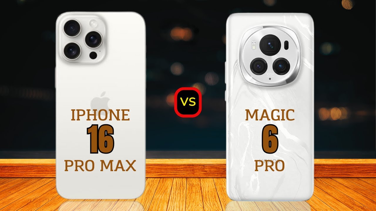 iPhone 16 Pro Max vs Honor Magic 6 Pro