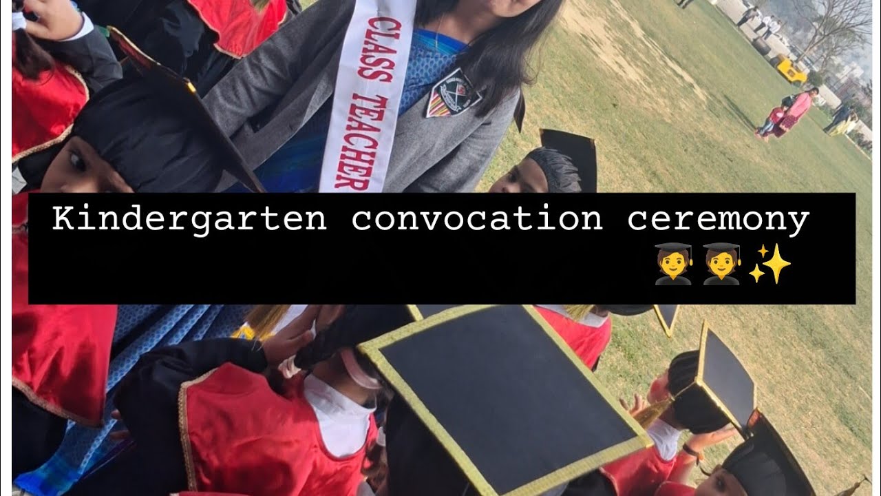 Kindergarten convocation ceremony!किंडरगार्टन दीक्षांत समारोह🌈⭐🦁🧑‍🎓✨