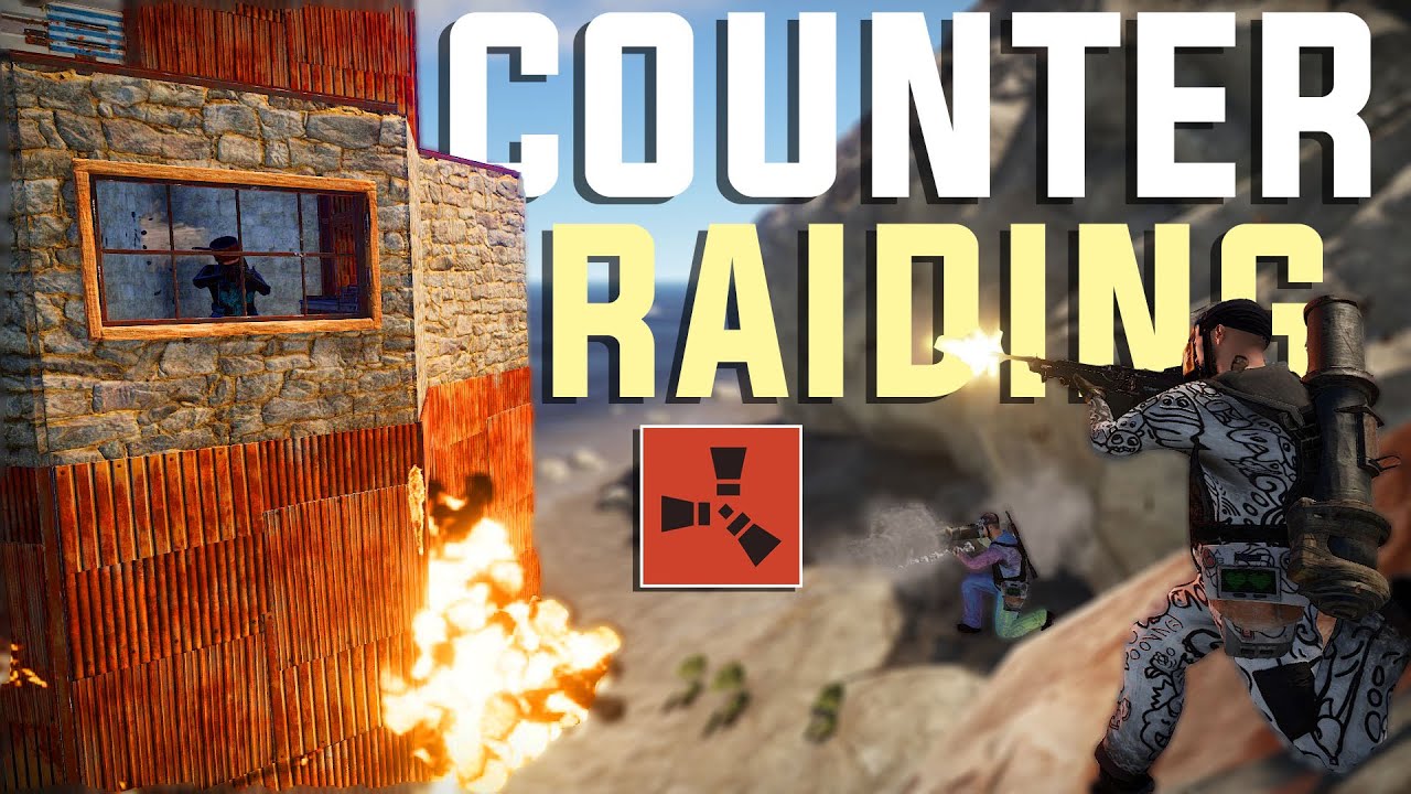 COUNTER-RAIDING A ZERG FOR JACKPOT LOOT - Rust