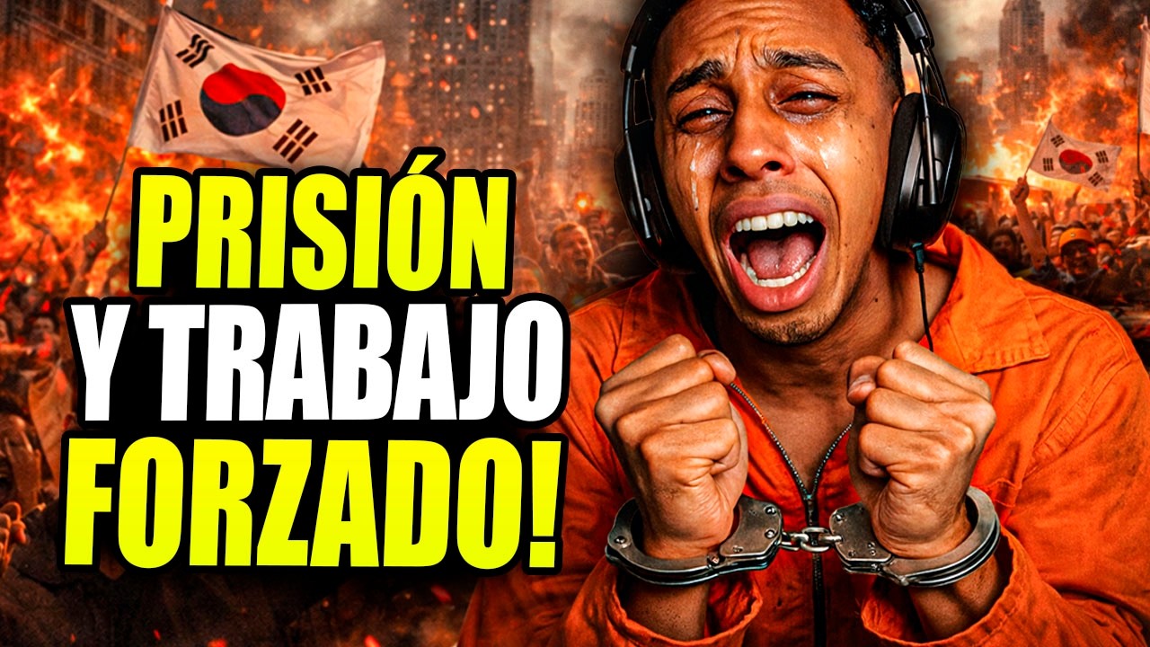 Se acabó para Streamer Johnny Somali! Condenado a Prisión y TRABAJOS FORZADOS en Corea del Sur!