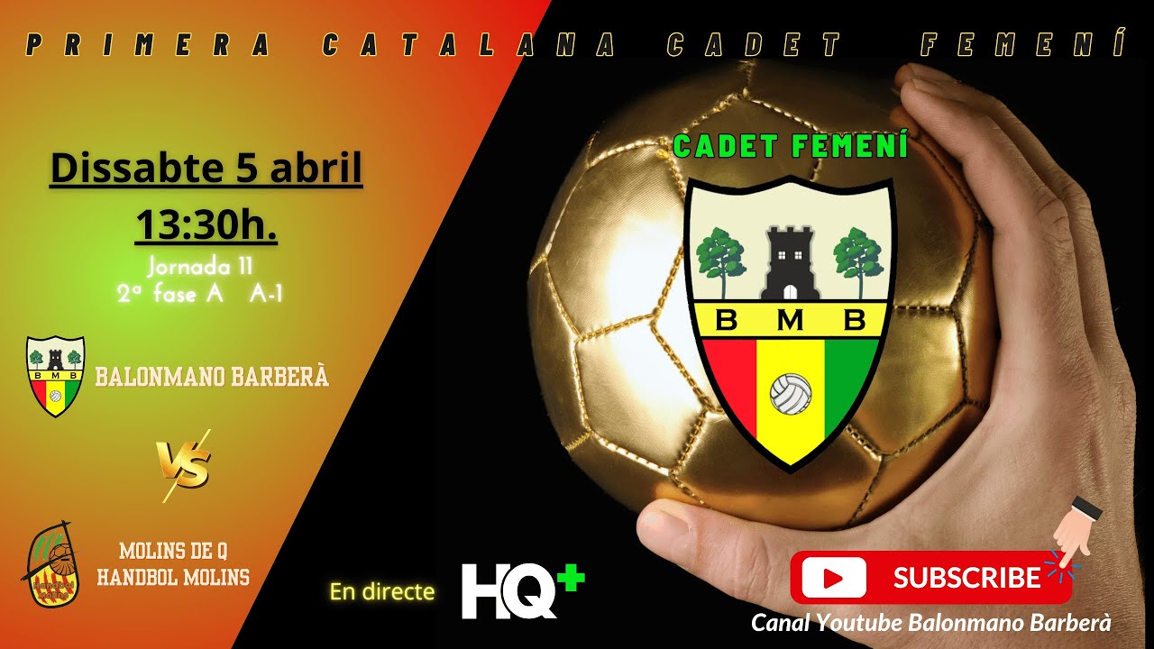 BM BARBERÀ - MOLINS DE Q-HANDBOL MOLINS