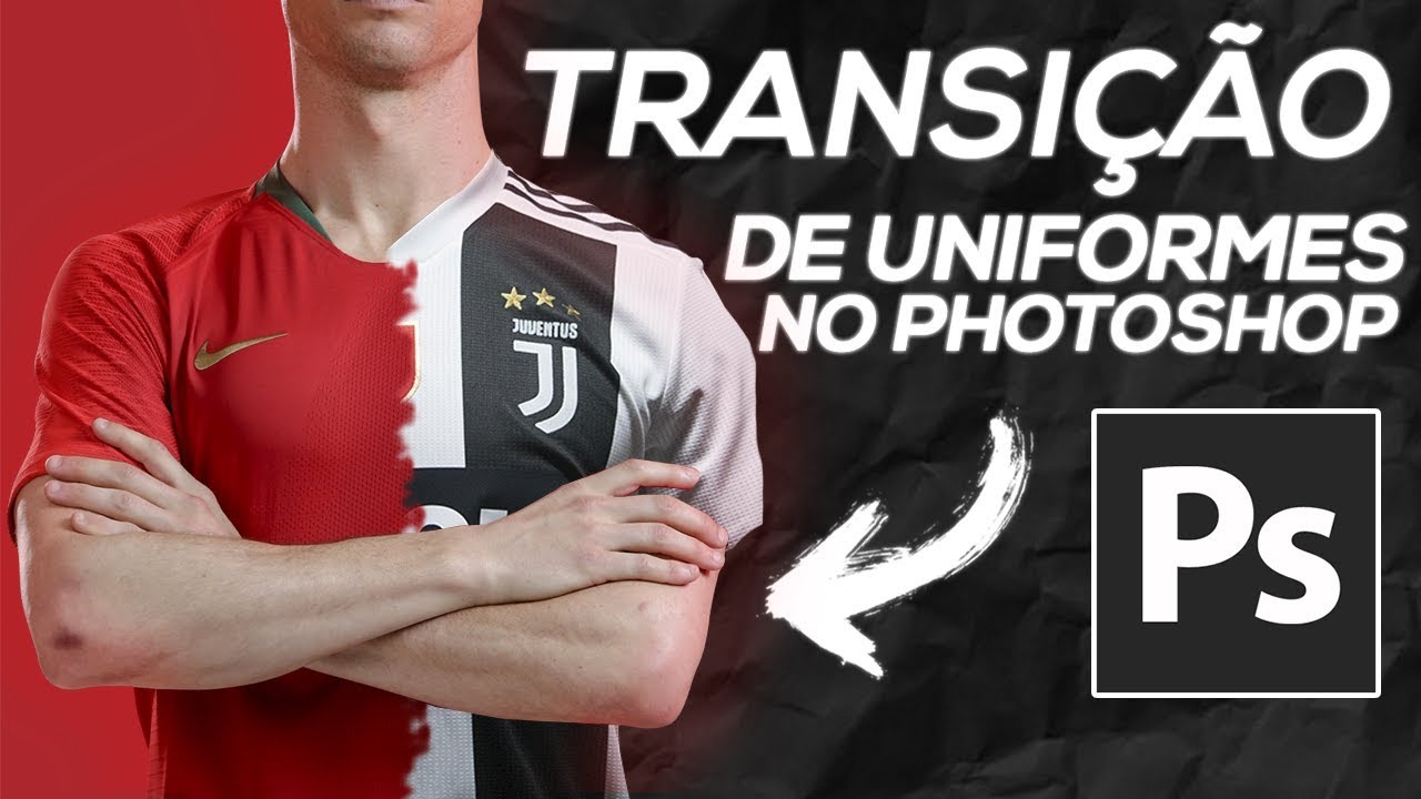 TROCA / TRANSIÇÃO DE CAMISAS NO PHOTOSHOP!