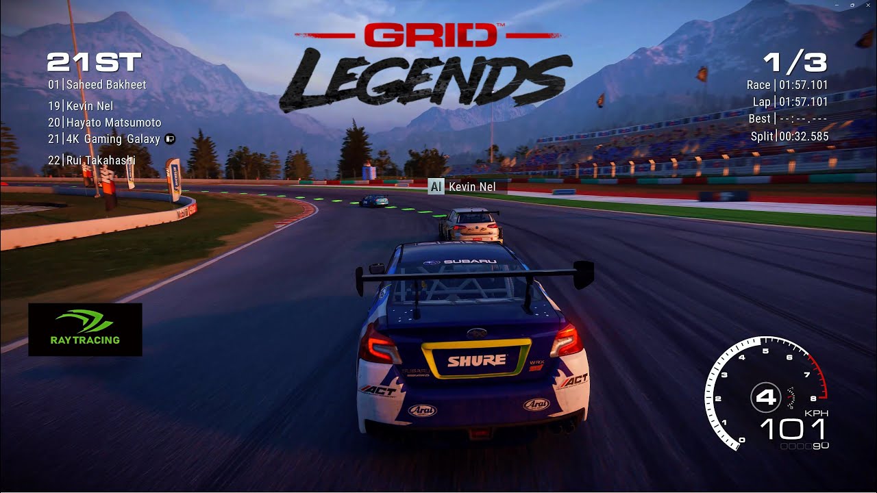 Grid Legends Gameplay Time Attack Race PC UHD 4K@60FPS #gridlegends #raytracing