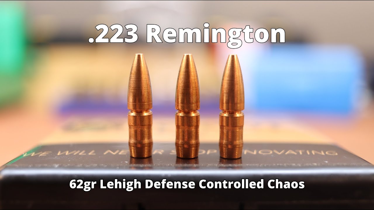 223 Remington - 62gr Lehigh Controlled Chaos