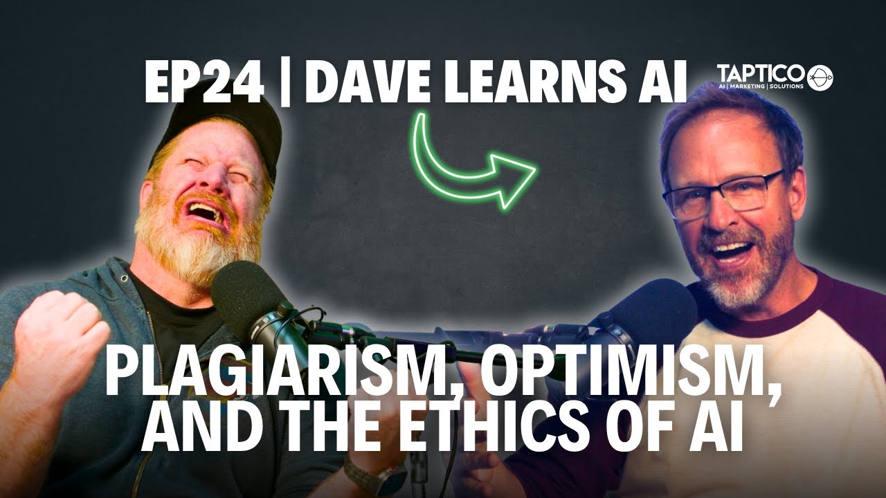 Plagiarism, Optimism, and The Ethics of AI #AIMarketing #AITools