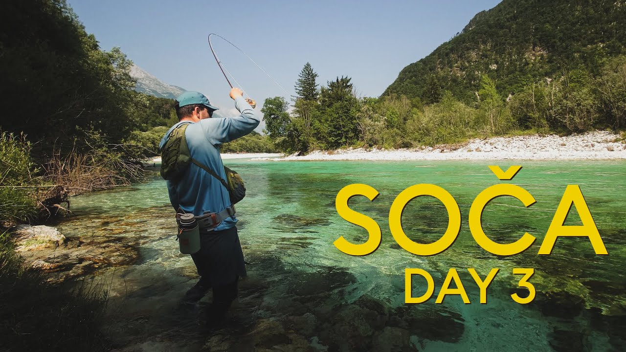 Fly fishing the Soča in Slovenia - Day 3 - Rainbows everywhere