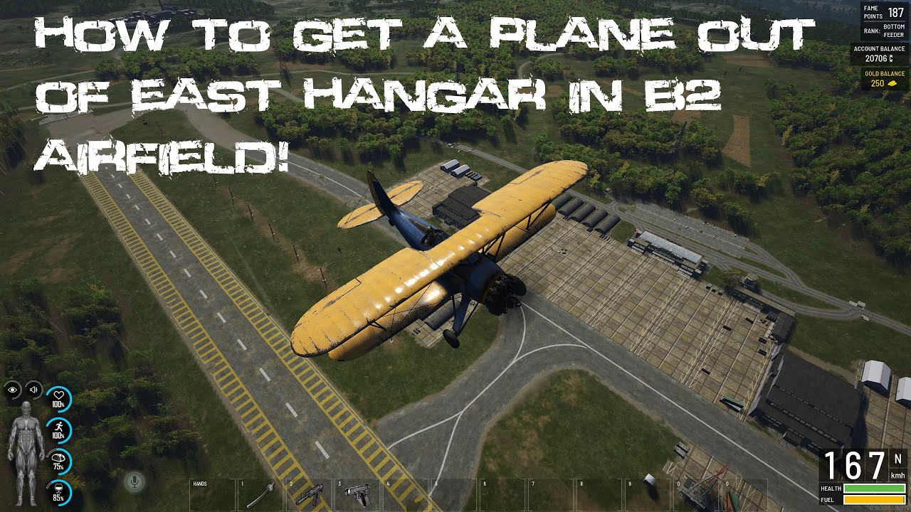 SCUMGame, How to Get Plane out of East Hangar in B2 Airfield! #scum #tutorial #pcgaming