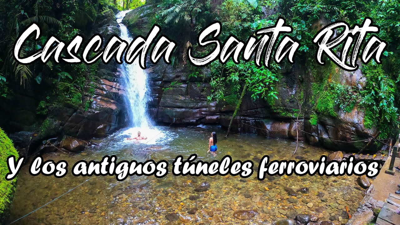 CASCADA SANTA RITA y túneles antiguos, Salento, Quindío | ¿Cómo llegar? Ruta Cali - Salento Parte 2