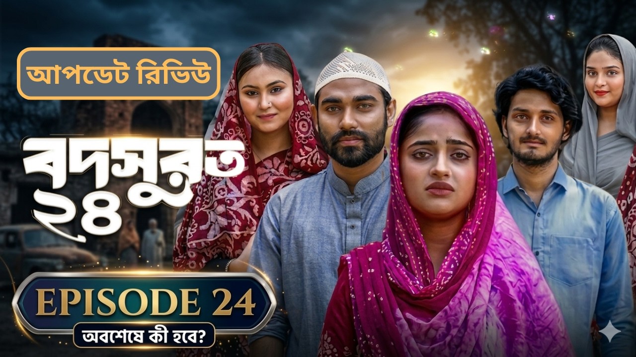 বদ সুরত এপিসোড 24 আজকের পর্বে বড় টুইস্ট! কখন আপলোড হবে?#natokupdate #natokreview
