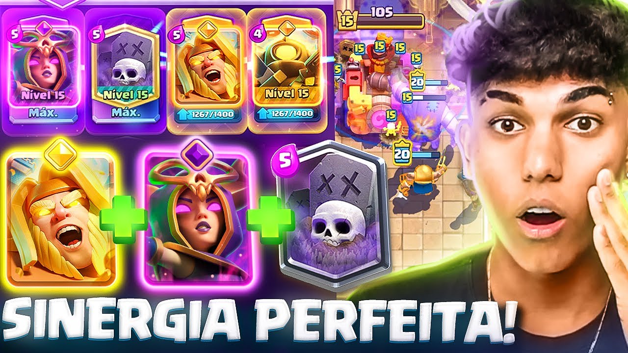 ENCONTREI O DECK PERFEITO PRA SUBIR TROFÉUS EM BUSCA DO TOPO GLOBAL!