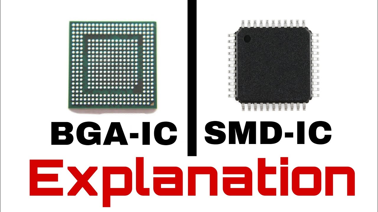 What Is IC in Hindi ? | आई सी क्या है ? BGA & SMD Integrated Circuit - Explanation by Sufiyan Jin