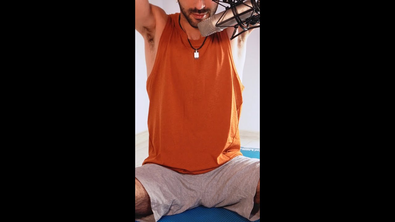 ASMR Boyfriend Helps You Relax After Workout | Soft Whispers & Stretches Role-Play