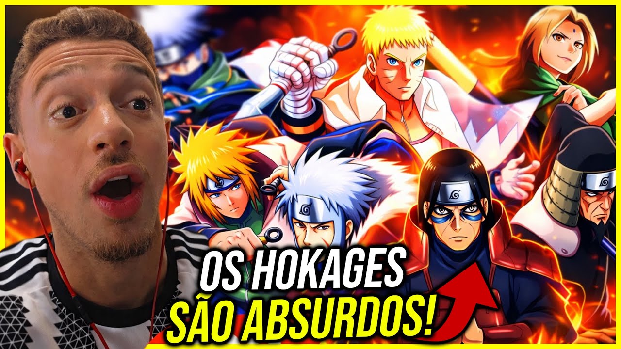 ESSE RAP DOS HOKAGES É INSANO! | REACT “A VONTADE DO FOGO” 😱🎤