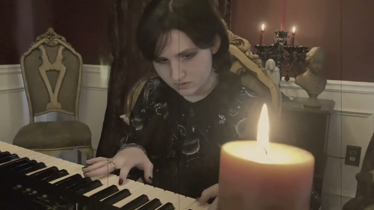 Wednesday plays Corpse Bride, Piano by Morgana Dea