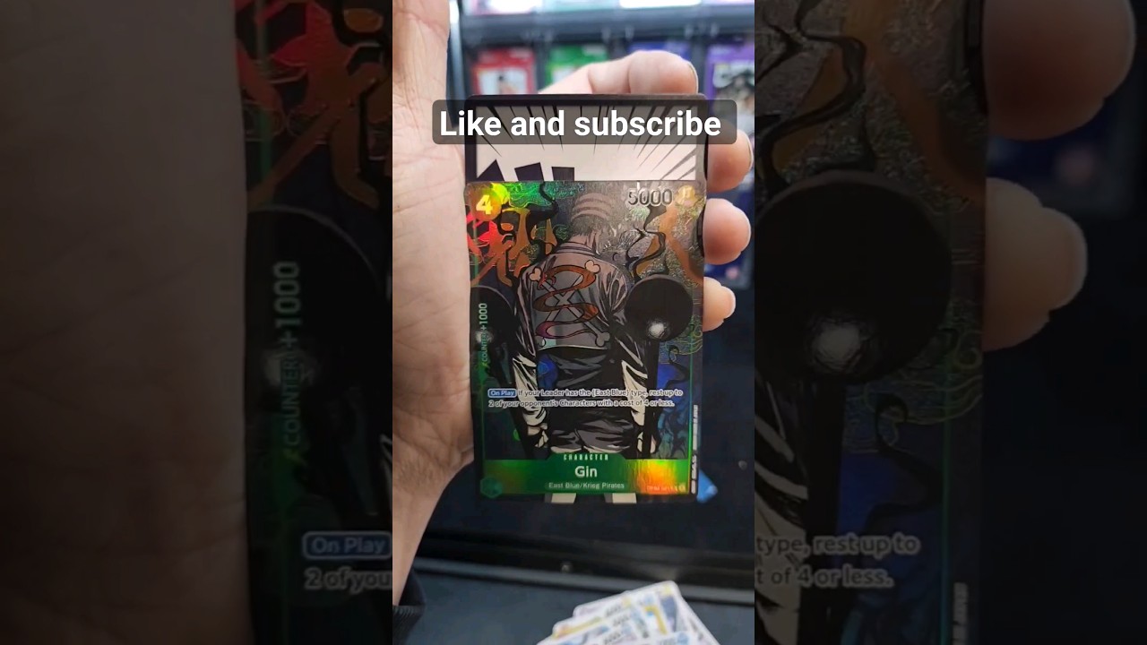 Pulled an Alt art from OP03 #onepiece #tcg #packopening #anime #foryou