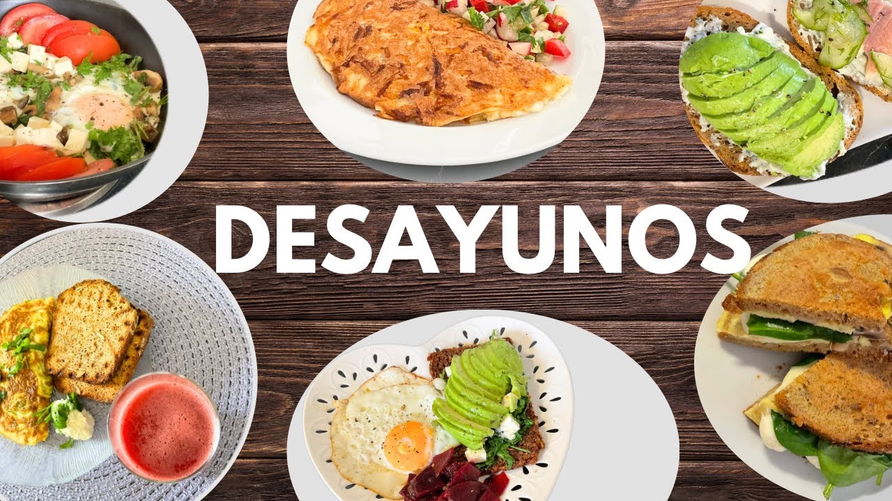 7 Desayunos Fáciles y Saludables! #cocinafacil