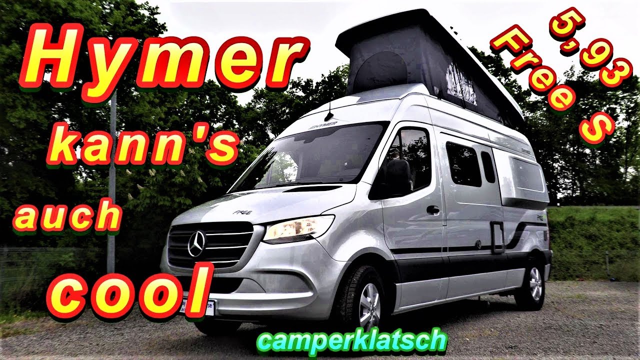 Lifestyle Reisemobil Hymercar Camper Van Free S 600 ‼️ MB Sprinter mit Frontantrieb ‼️ Test Review