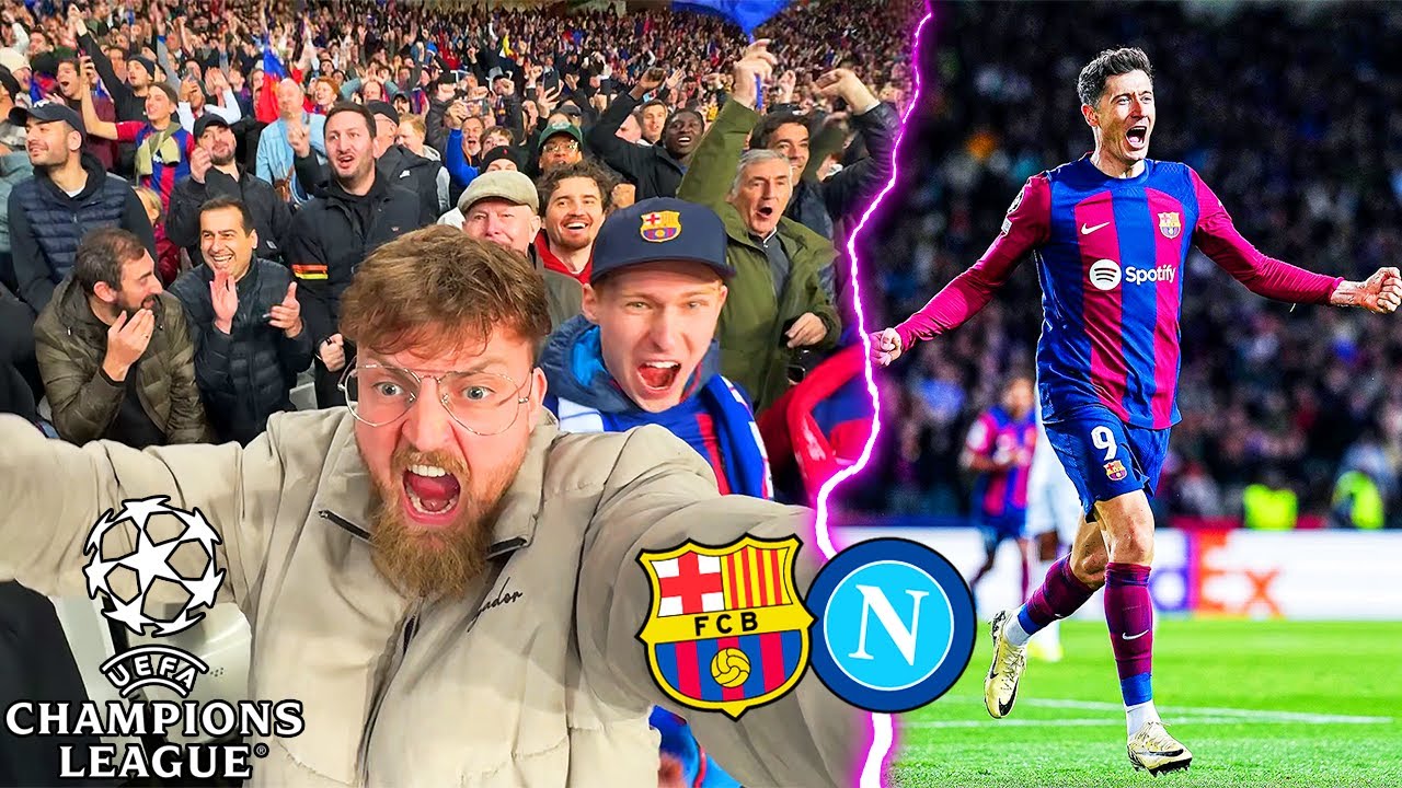 FC Barcelona vs. Neapel - UCL Stadionvlog 🥰🔥 | OMG, NACH 4 JAHREN WIEDER VIERTELFINALE | ViscaBarca